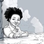 BASETSANA KUMALO CARTOON SKETCH