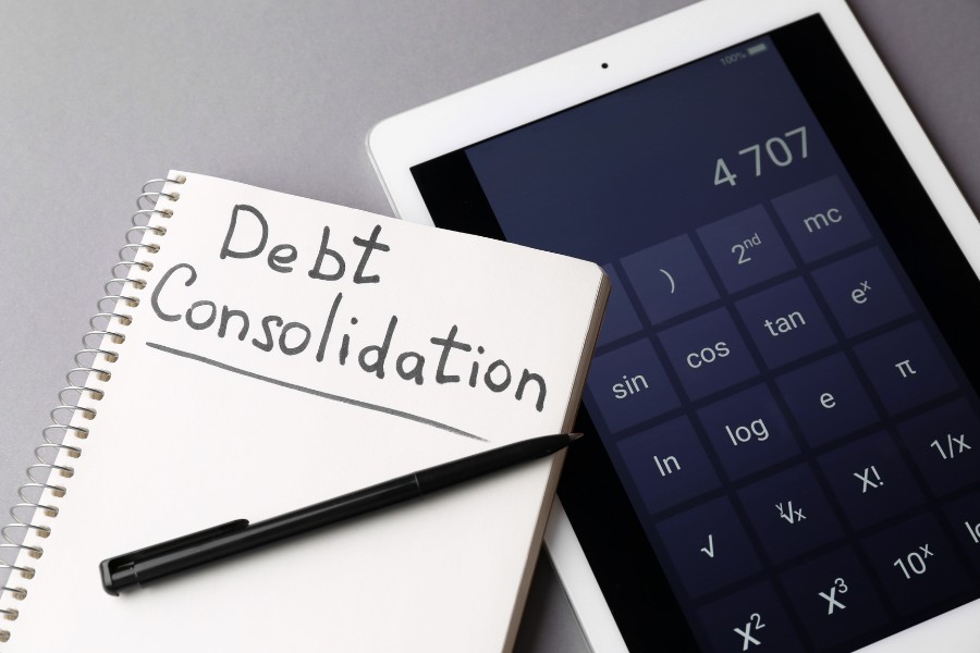 DEBT CONSOLIDATION NOTEPAD